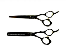 Load image into Gallery viewer, Drew Kalaf Series II-B scissor and Thinner Set 6&quot;